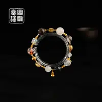 【春风来】富富珠宝 水晶18k金气质手串（天然珠宝多样性发）