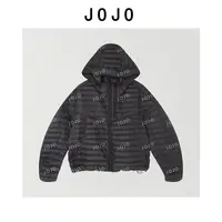 玖了个玖 2025秋季新品极简百搭轻薄款连帽羽绒服 2509C6304