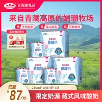 青海湖高原藏酸奶娟姗自有牧场210g*10盒营养风味发酵奶