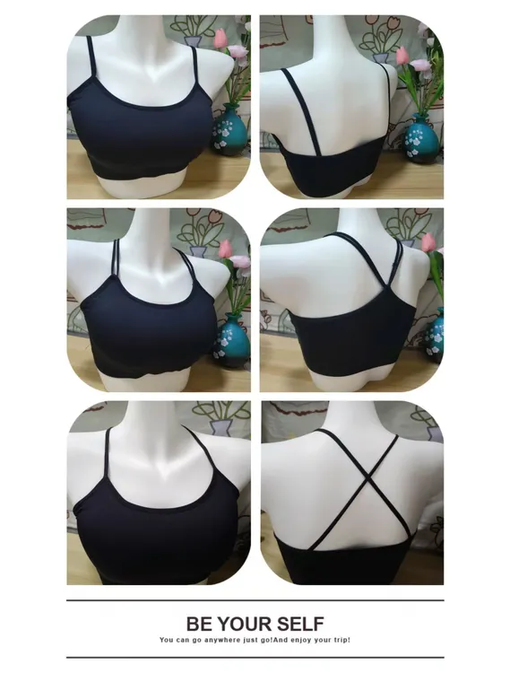 挂脖吊带美背内衣女胸聚拢加厚女款2025内衣内衣女小胸聚拢型文胸