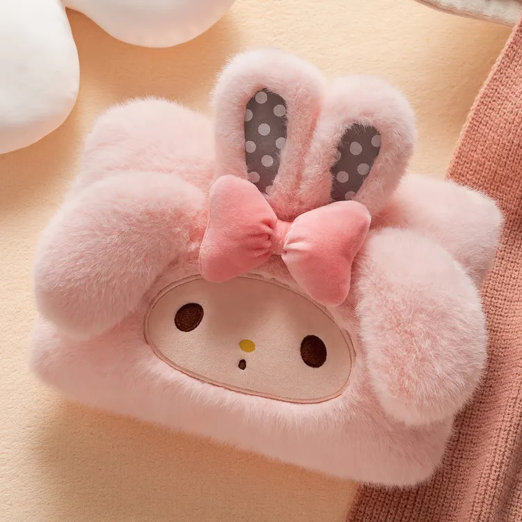 热水袋充电防爆可拆洗暖宝宝暖水袋毛绒可爱女生暖手宝电热宝卡通