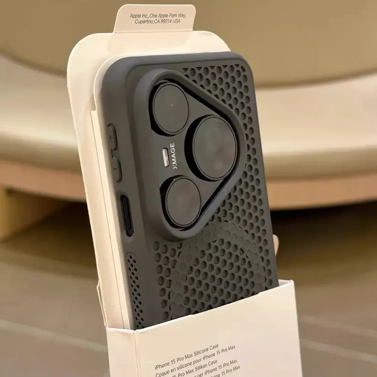 适用华为Pura80Pro 手机壳p80个性pura80pro磁吸蜂窝网孔透气散热