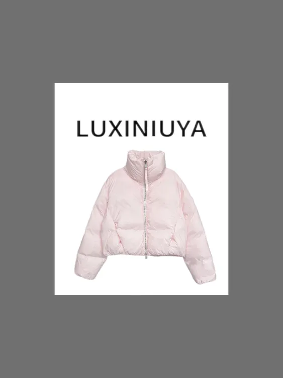 【LUXINIUYA】小欧包  新款短款夹克羽绒服#QDS424
