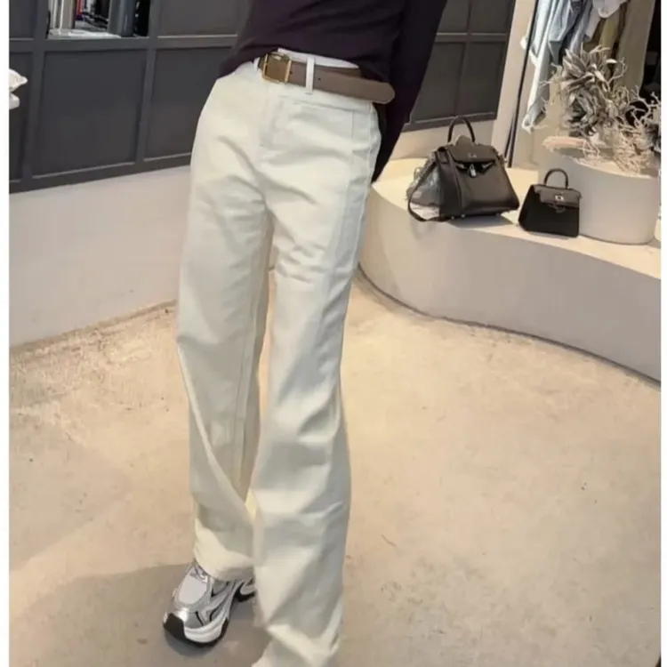 《优麦汇》K3623早春款水洗牛仔裤显瘦百搭新款裤子