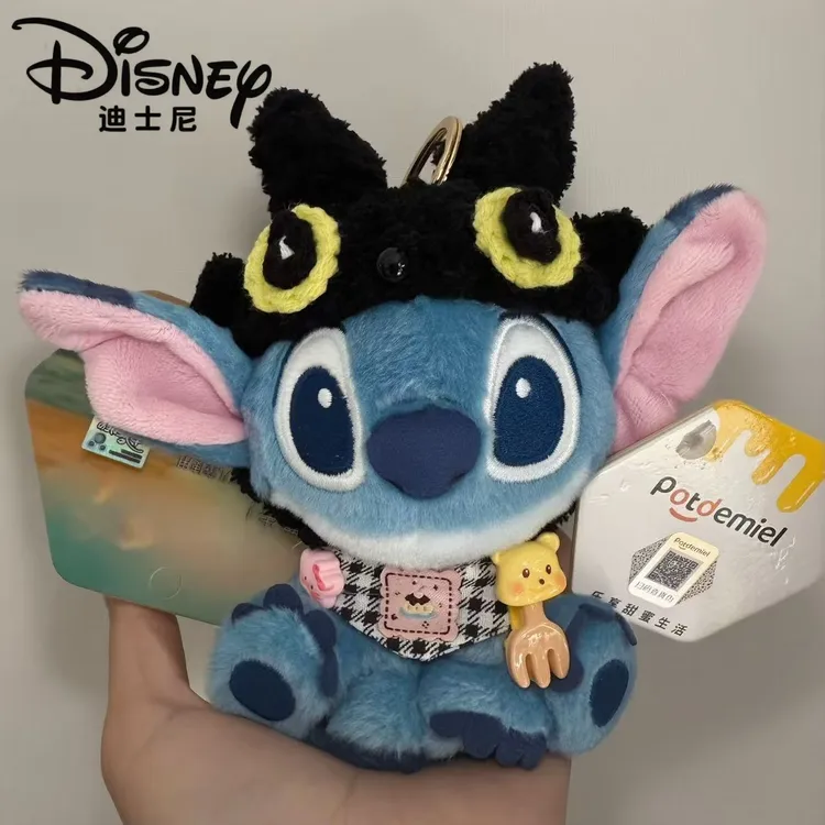 正版迪士尼无牙仔史迪仔包包挂件毛绒玩偶背包装饰书包钥匙扣礼物