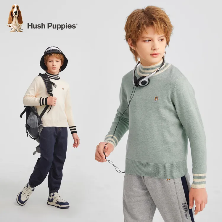 S暇步士童装秋季新款弹力舒适柔软内搭亲肤打底衫HPSDBD45CD716