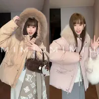 【mimius】U 可溯源三星安心羽绒大毛领连帽百搭羽绒服 G11021