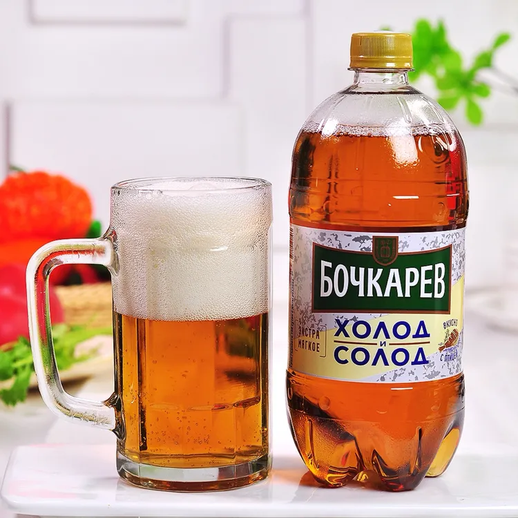 俄罗斯进口波奇卡廖夫经典啤酒麦芽啤酒950ml
