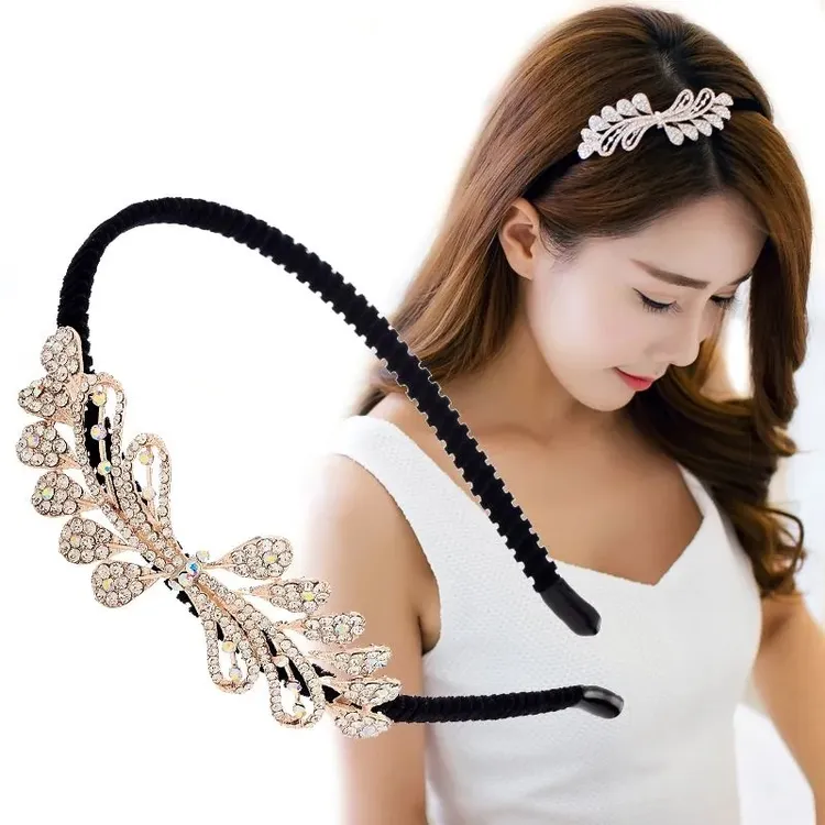 压发圈发箍发饰洗脸头箍网红碎发带齿发卡头饰女