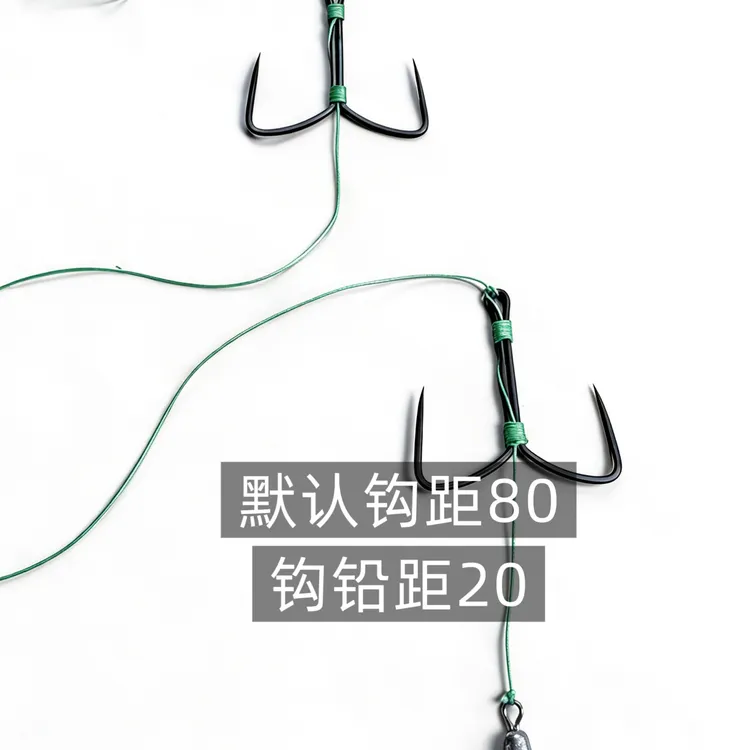 蝴蝶刀锋锚钩路亚专用防挂底一带死双排蝴蝶钩成品绑好带铅坠