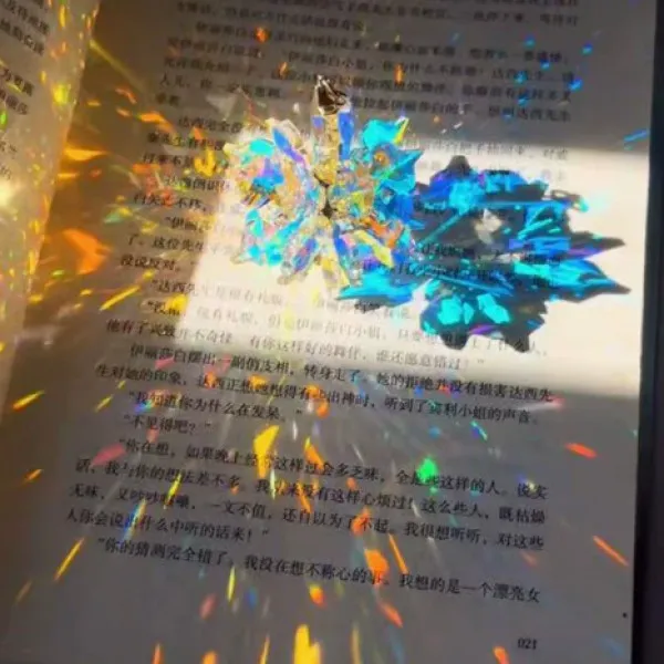 【艺凡】彩虹太阳捕手挂件吊饰创意水晶捕光器风铃配件挂饰彩虹治愈