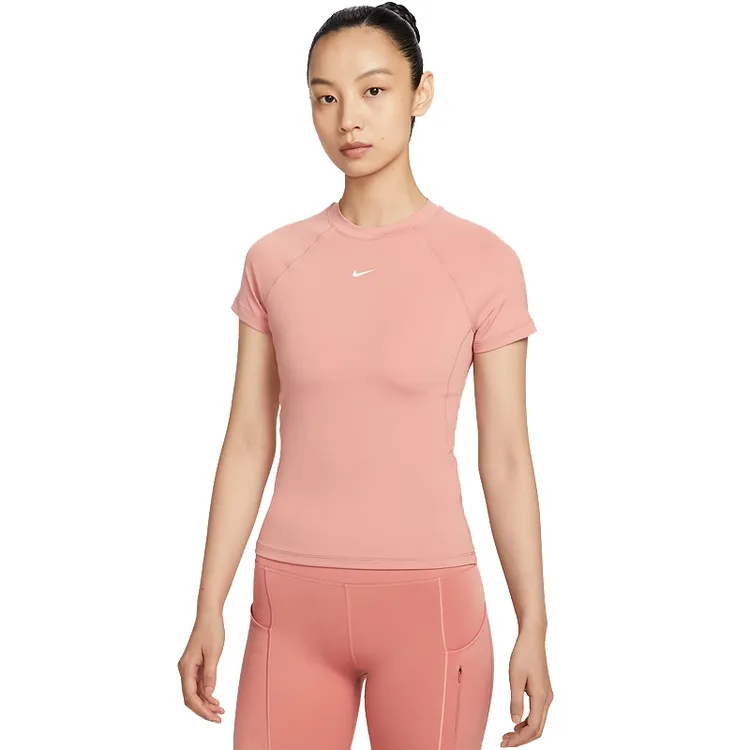 Nike耐克夏季女子运动休闲圆领短袖T恤FV7843-685