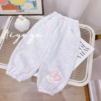 女童可爱卡通一体绒冬款卫裤休闲裤（AYY-W802-冬A）汉服