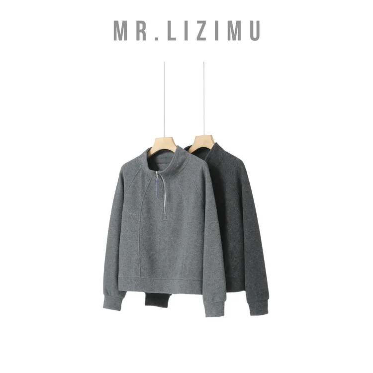 李子木先生简约时尚卫衣女款爆款2025新款洋气休闲百搭打底卫衣