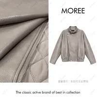 【MOREE】Modèle d’automne设计感美式夹棉皮外套-Z6292