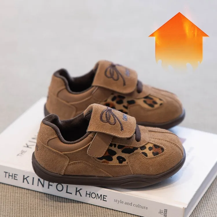 江博士潮童【断码】女童鞋2025新款秋冬儿童运动鞋女宝宝轻便德训鞋