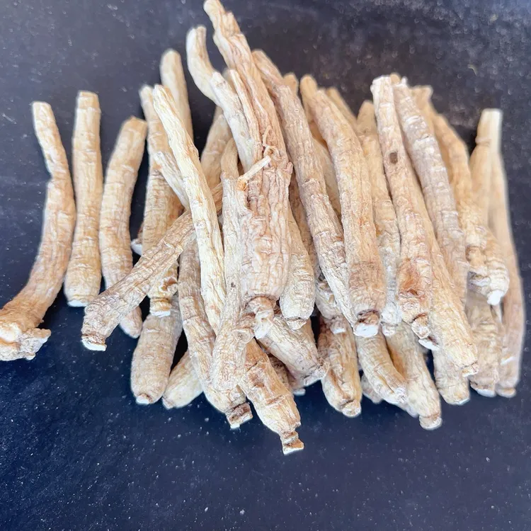长白山精品光支，足龄生晒参，单支 重量2-3克左右
