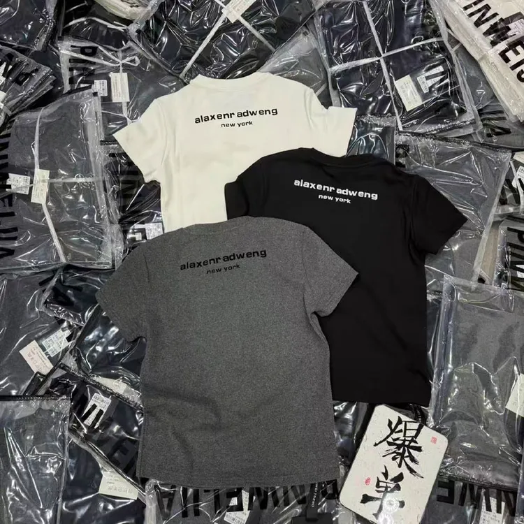 欧洲站2025秋季新款时尚休闲上衣女宽松显瘦百搭短袖T恤打底衫潮