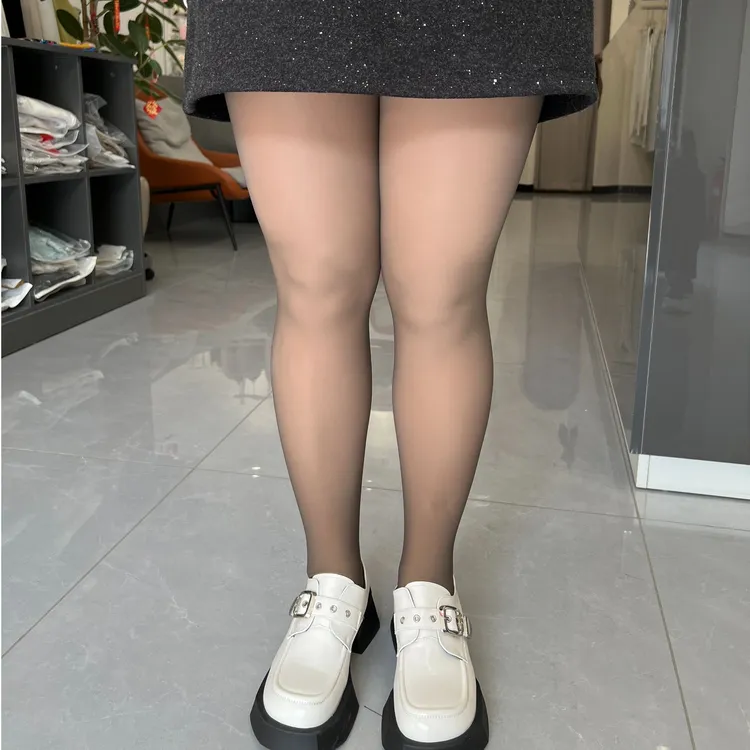 0D超透超薄玫瑰精油自然裸感显瘦微压打底裤