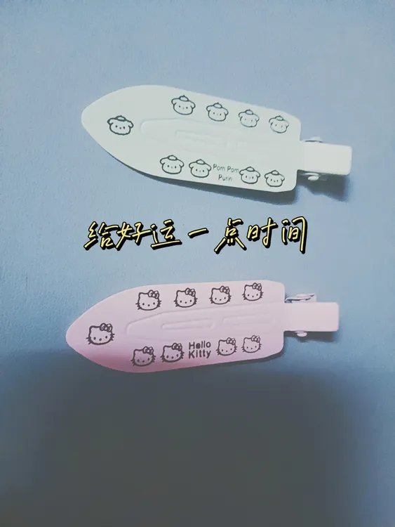 女卡通千金风少女风一字夹发夹鸭嘴夹ins可爱