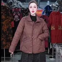 【鸭绒】百搭时尚潮流休闲气质显瘦轻奢女款羽绒服2371