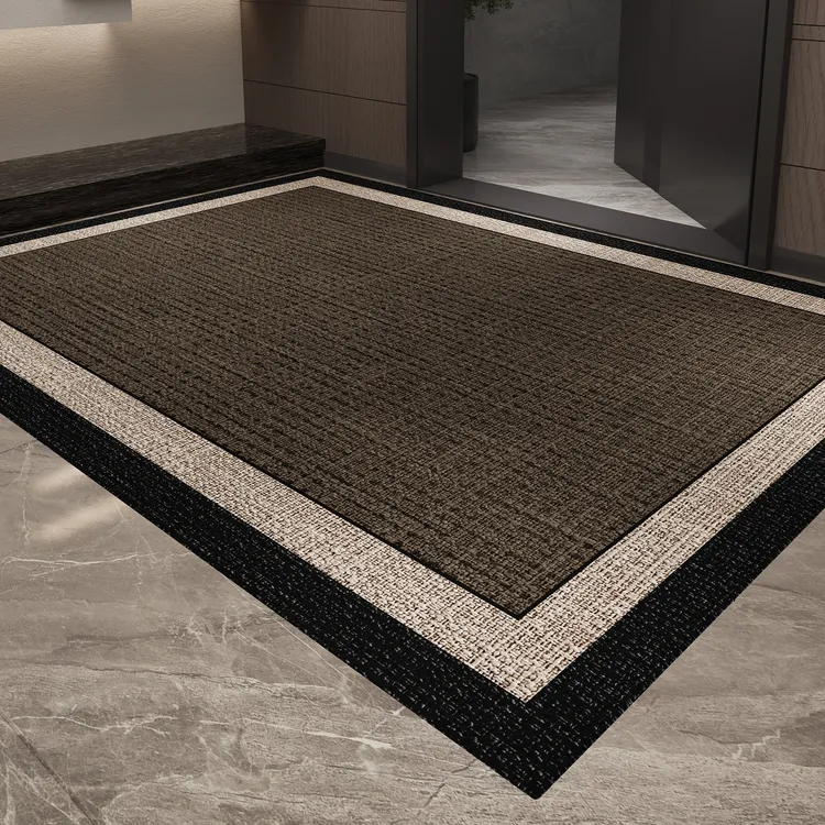 忘忧虫轻奢入户门垫家用免洗耐脏防滑高级玄关脚垫可裁剪进门地毯