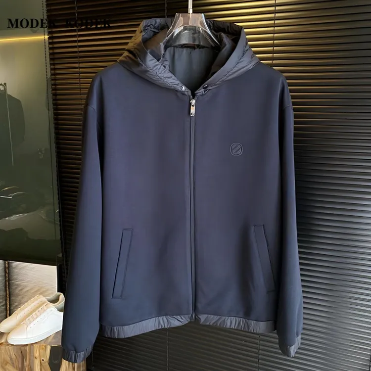 MODEK KODEK秋冬新款慵懒风连帽保暖卫衣男士长袖潮流休闲男外套