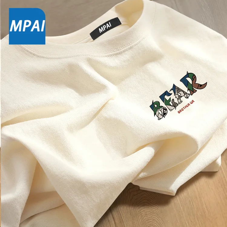 爆款潮流时尚简约风宽松圆领短袖潮牌ins运动T恤打底衫男女同款