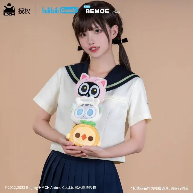 官方正品 现货 漫家正版 罗小黑战记 下午茶系列 MINI毛绒包