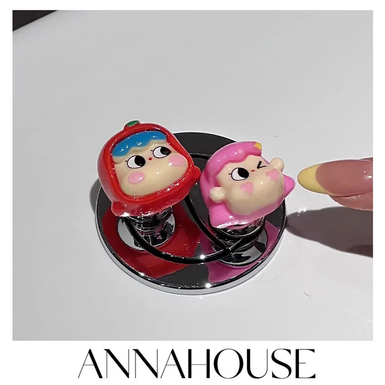 ANNAHOUSE马桶按压器可爱美甲专用卫生间马桶水箱按钮辅助器NS