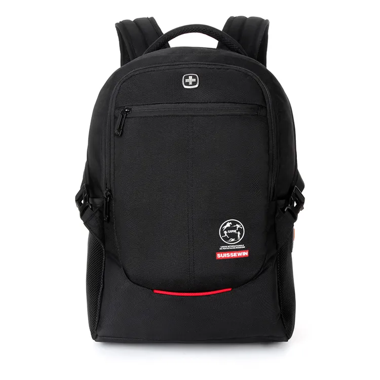 SUISSEWIN瑞士军刀双肩包多功能商务电脑背包大容量防泼水SN9018