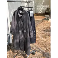 「MUMU CHAU」【千颂伊】墨尔本午夜女冬白鸭绒立领风衣羽绒服LD58257
