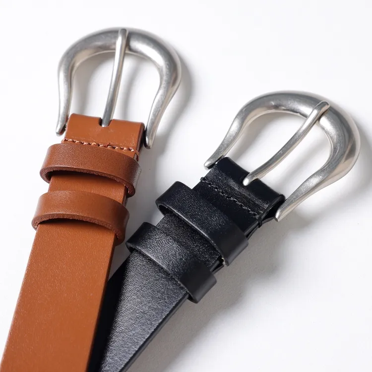 PRASE·噜100牛皮微胖设计款夏真皮时尚百搭装饰腰带PR509C16