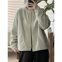 DaoZi/丹丹 百搭显瘦加绒圆领外套88057