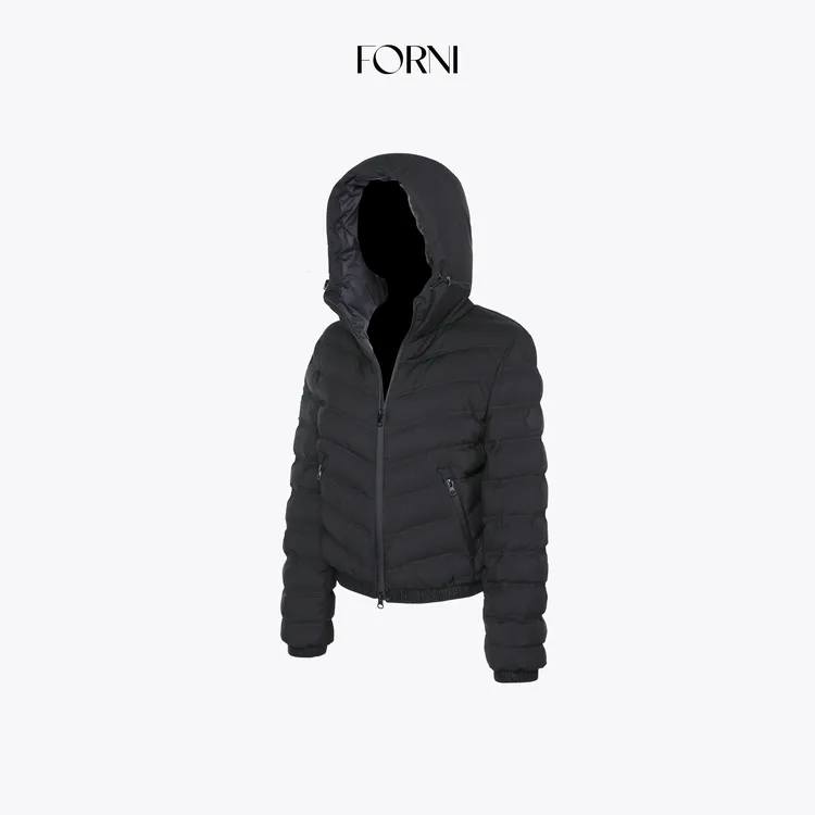 FORNI 自由派 90白鸭绒防钻绒连帽薄款羽绒外套