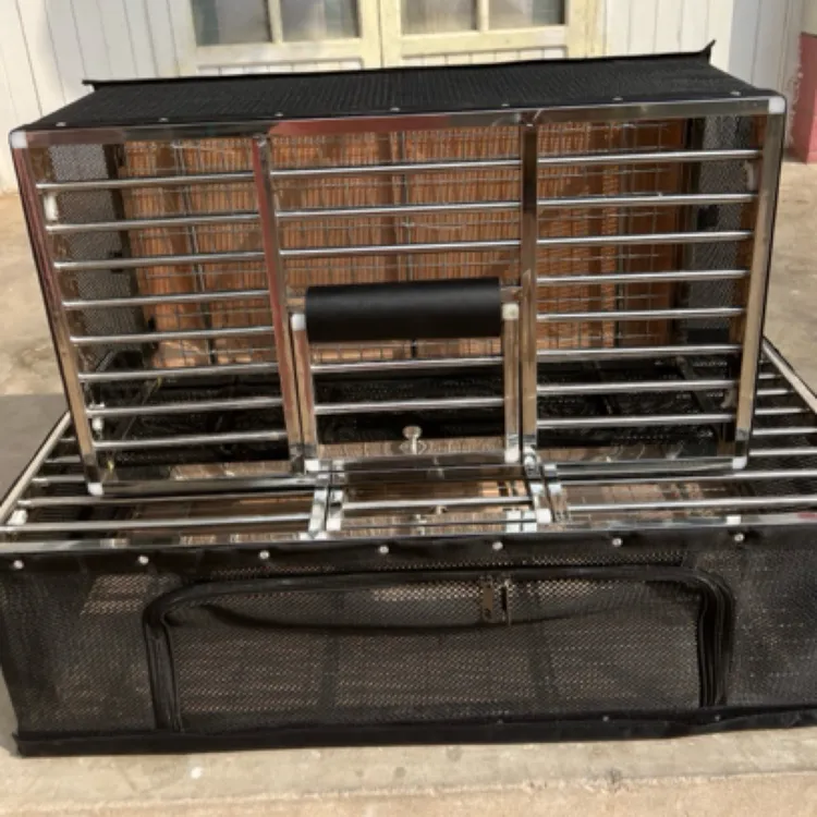 白钢训放笼 黑色透气网