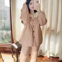 CBLM家200g新疆棉套装【桃喜】宽松显瘦家居服