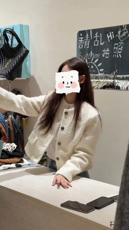 2025秋冬新款女装韩系小香风千金气质时尚简约百搭加厚夹棉短外套