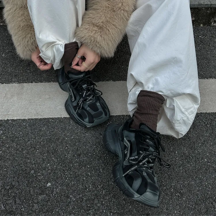 B585-1 SGIRL TWTW厚底百搭休闲老爹鞋秋季新款潮鞋运动休闲鞋