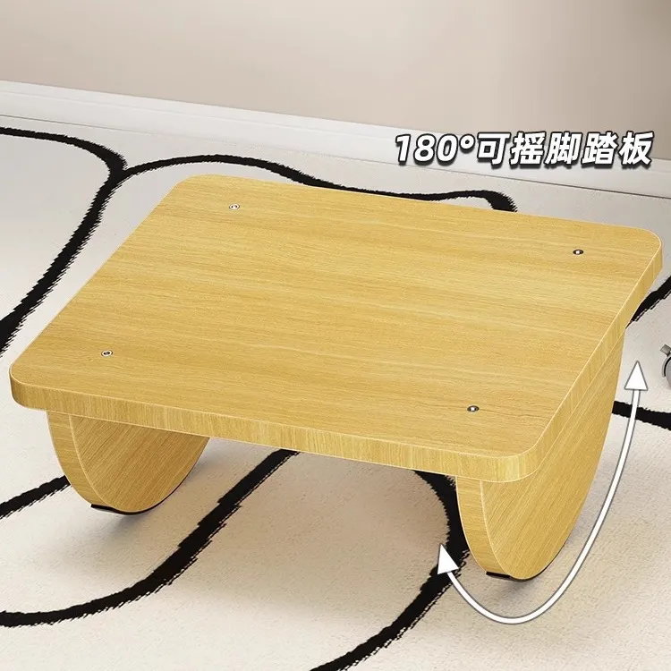 防翘二郎腿神器工位踩脚蹬放腿搁脚台脚托办公室脚踏板桌下垫脚凳