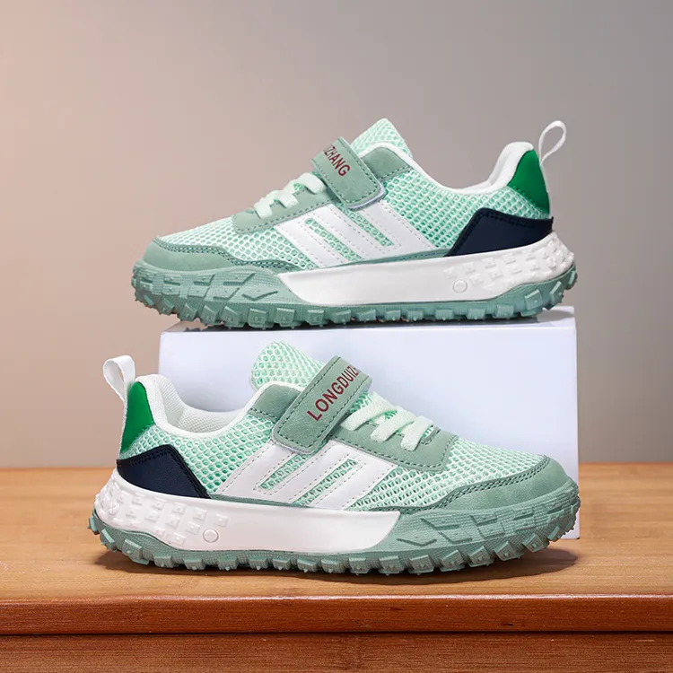 儿童凉鞋女童女宝女孩夏季网面沙滩鞋软底防滑中大童男童男宝运功