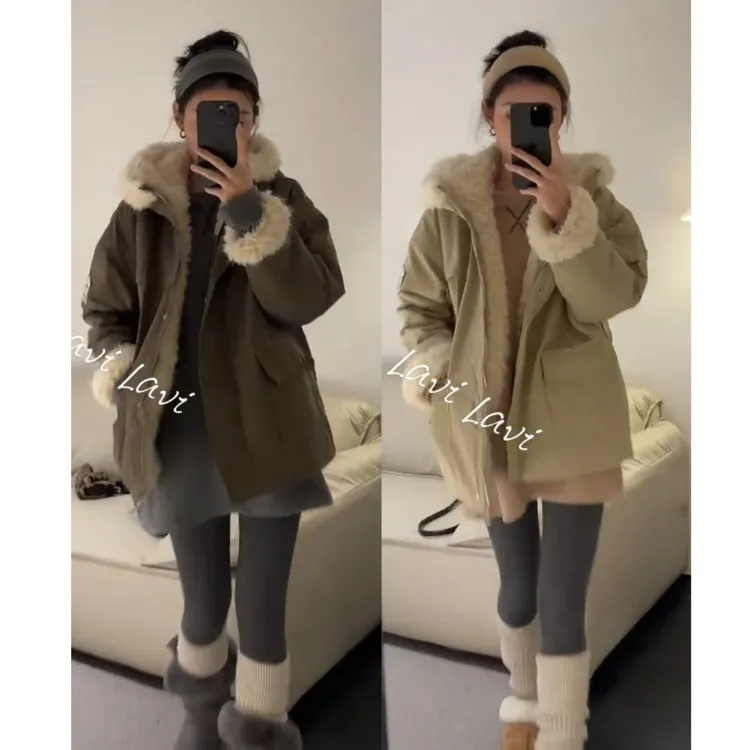 2025秋季新款时尚气质慵懒风休闲百搭上衣外套鲨鱼裤三件套