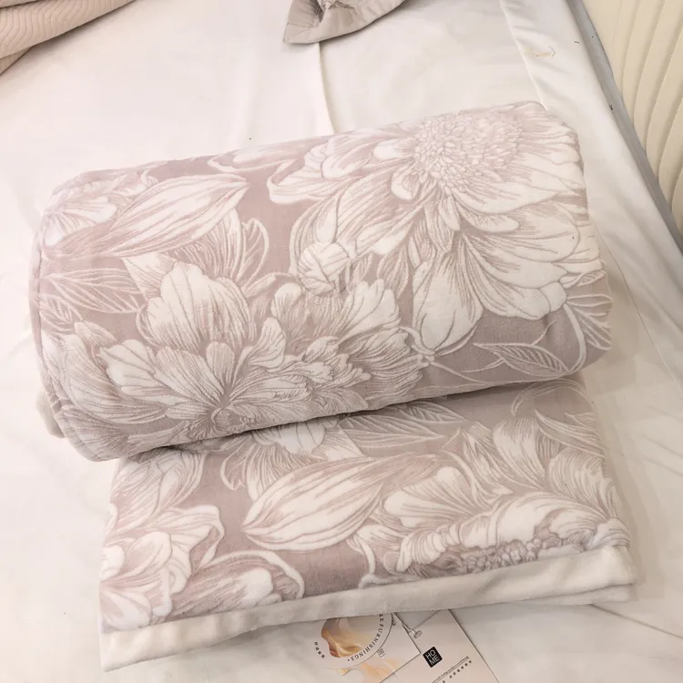 【云雕花】单双人棉被被子超细旦纤维亲肤柔软顺滑单双人冬被