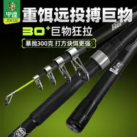 中逵远征人X1升级版海竿钓法强拉力大鱼巨物海钓竿宽导环抛投鱼竿