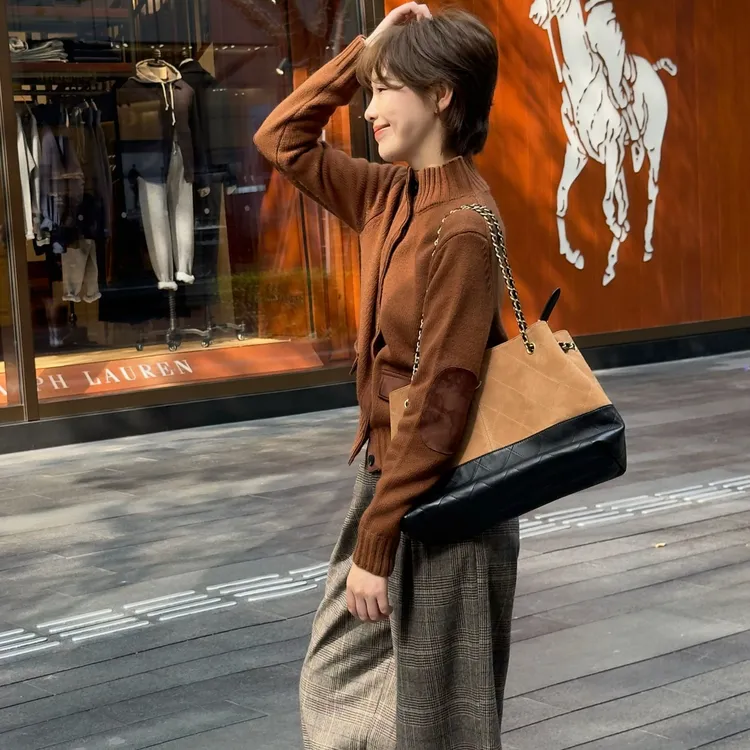 「南瓜贝贝」LP外套 进口新西兰羊羔毛 纱线面料 DY25969