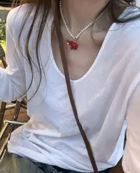 【夏夏专属】素光T礼盒装·莱赛尔纤维松弛感高级感纯色v领简约长袖