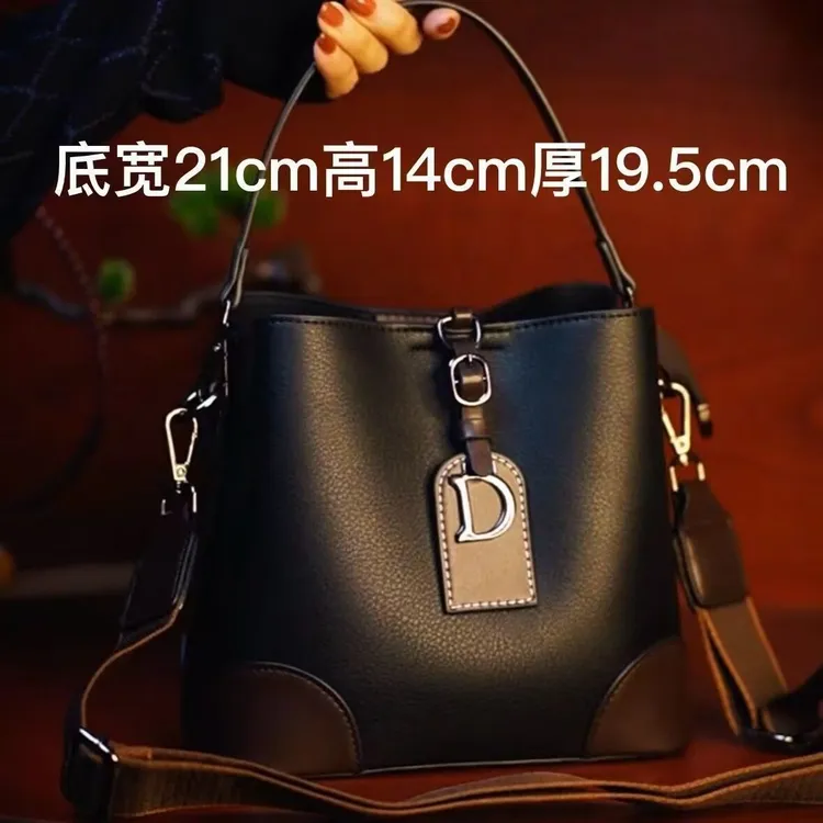 奥特莱斯【清仓】爆款柔软真皮百搭女包新款时尚手提包大容量单肩斜