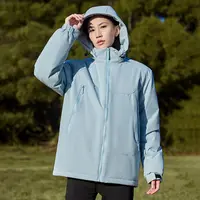 男女同款加绒冲锋衣2066