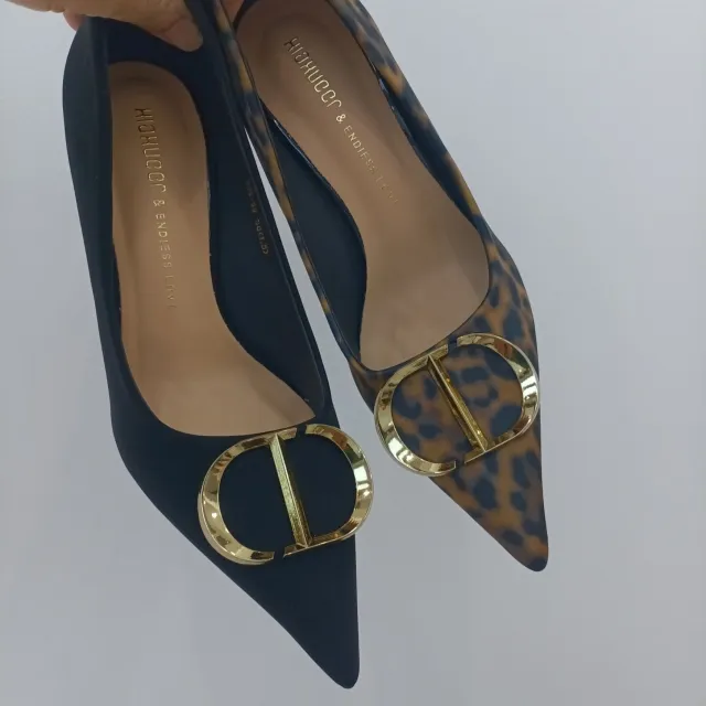 2025秋季夏雪儿528-99尖头细高跟鞋，简单时尚的韩式女士浅口平底