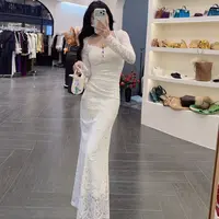 大气元（裙子）时尚蕾丝魅力连衣裙#C0020